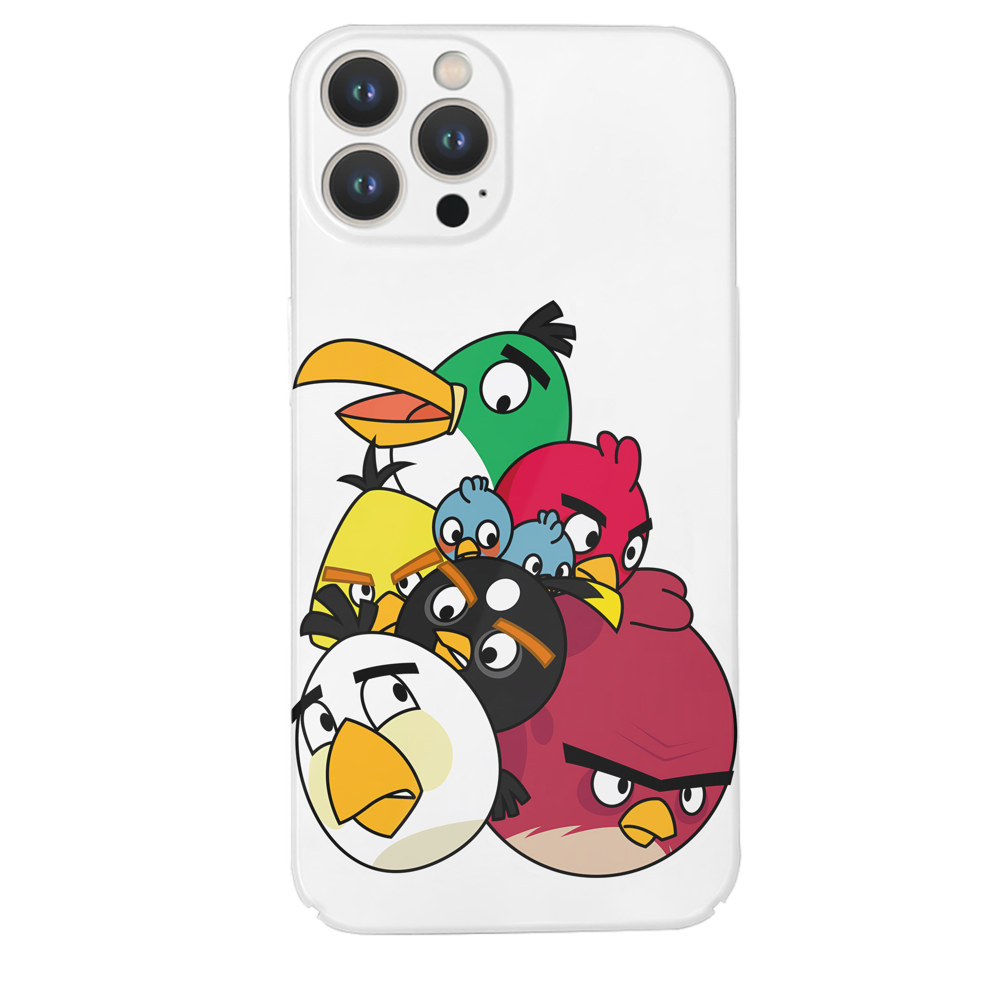 （画像用） Angry Birds アングリーバード 【iPhone 14シリーズ対応】ハードケース